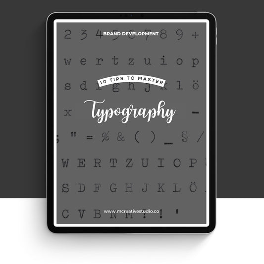 10 Tips to Master Typography